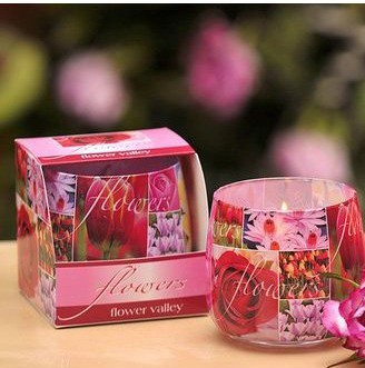 Aromatické sviečky v skle